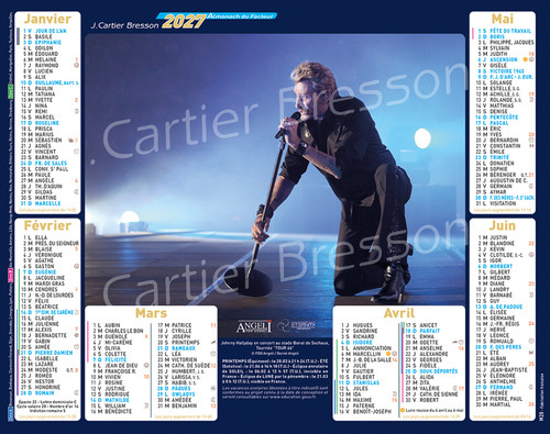 Kalender 2027 johnny - kalender,
