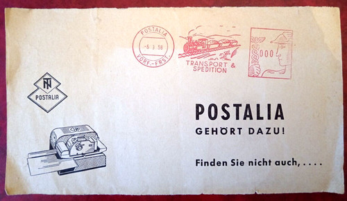 Afs freistempel 1958 postalia - afs,