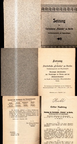Sterbekasse - ,