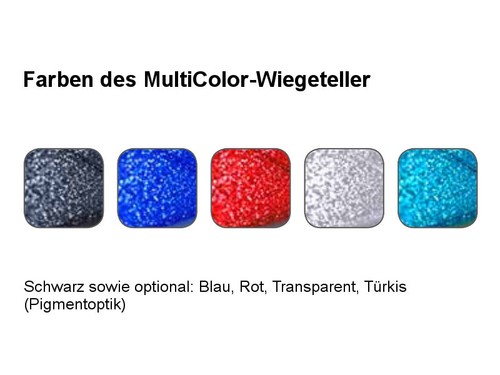 Wiegeteller transparent für