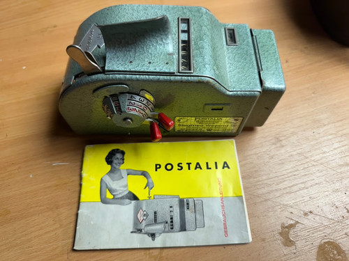Alte postalia frankiermaschine - alte,
