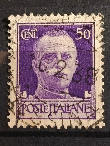 Italienische postmarke cent - italienische,